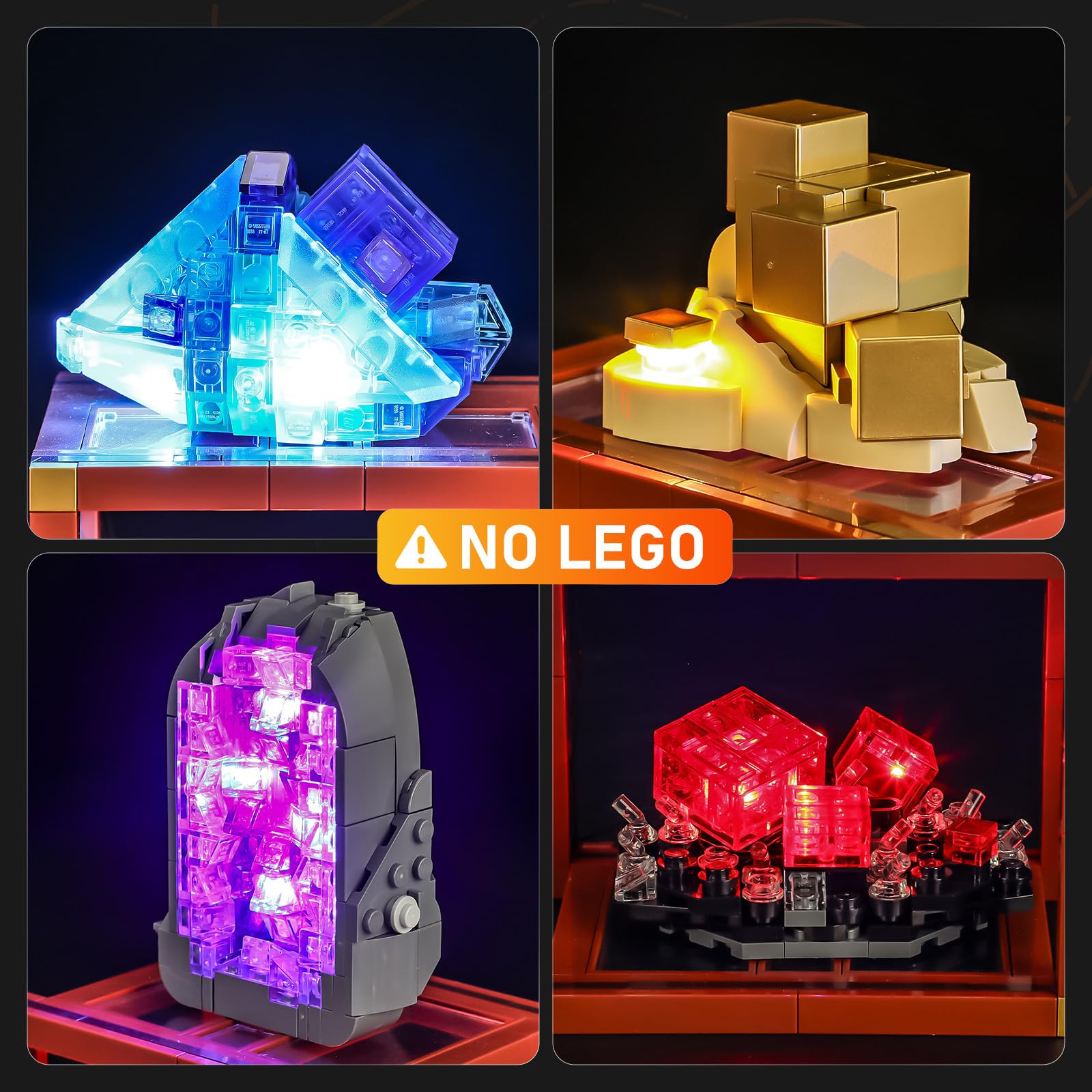しぃ様確認ページ Amazon.co.jp: Lego-21362 ミネラルコレクション用ライトライト